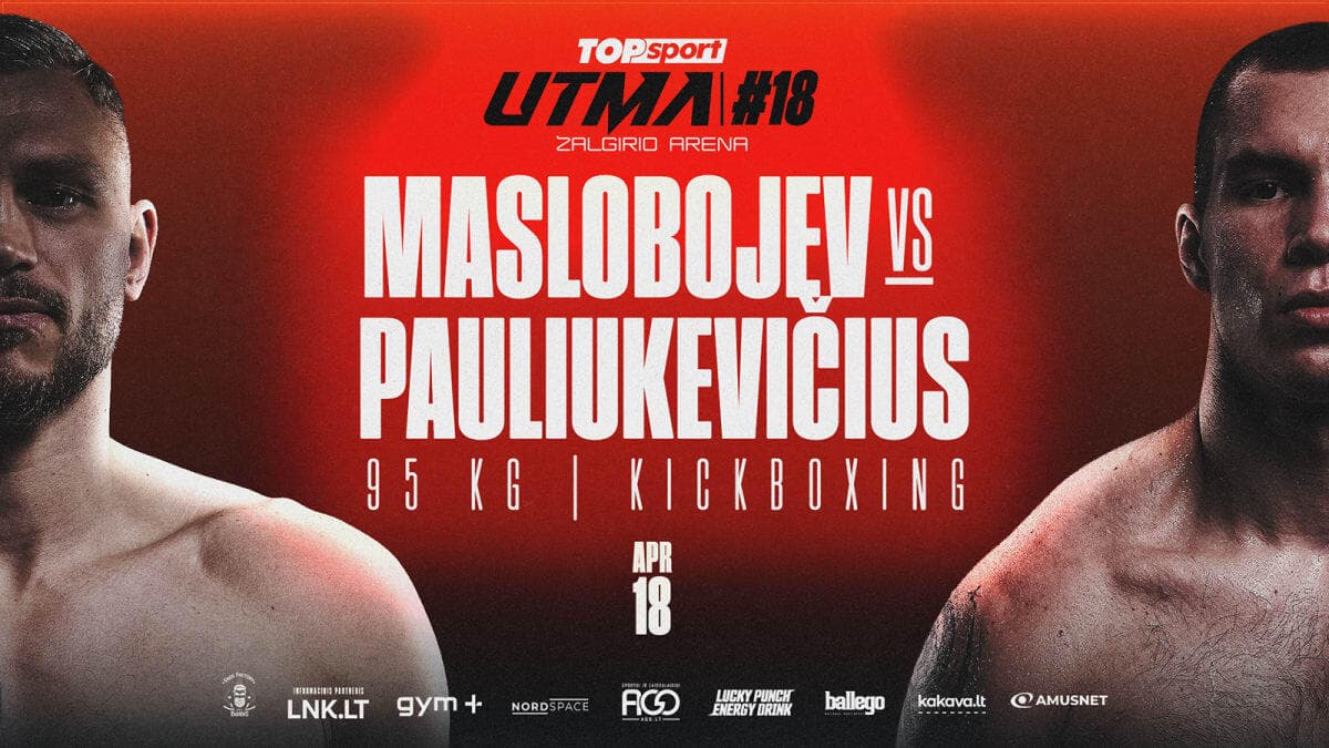 UTMA #18 Results: Dirkstys Viral KO, Maslobojev Outclasses Pauliukevičius
