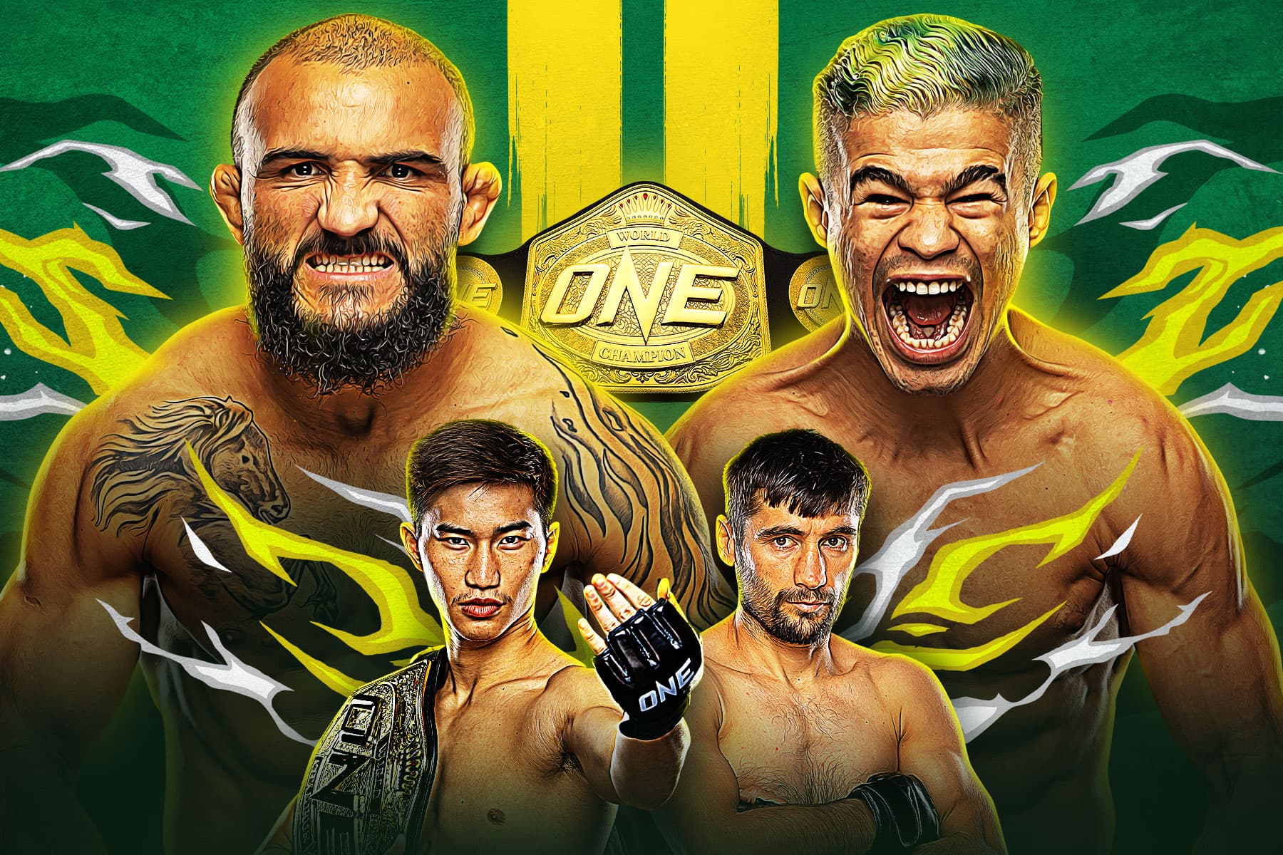 ONE Fight Night 7: Lineker vs. Andrade II on Prime Video event poster