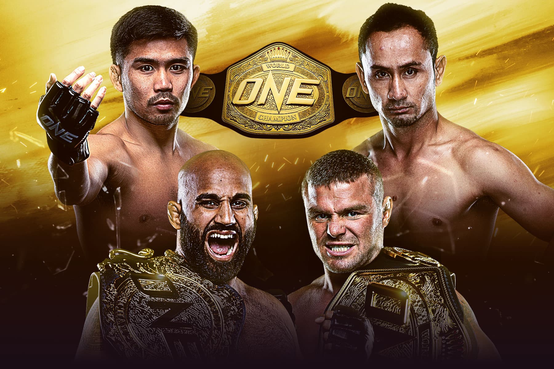 ONE Friday Fights 22 event poster