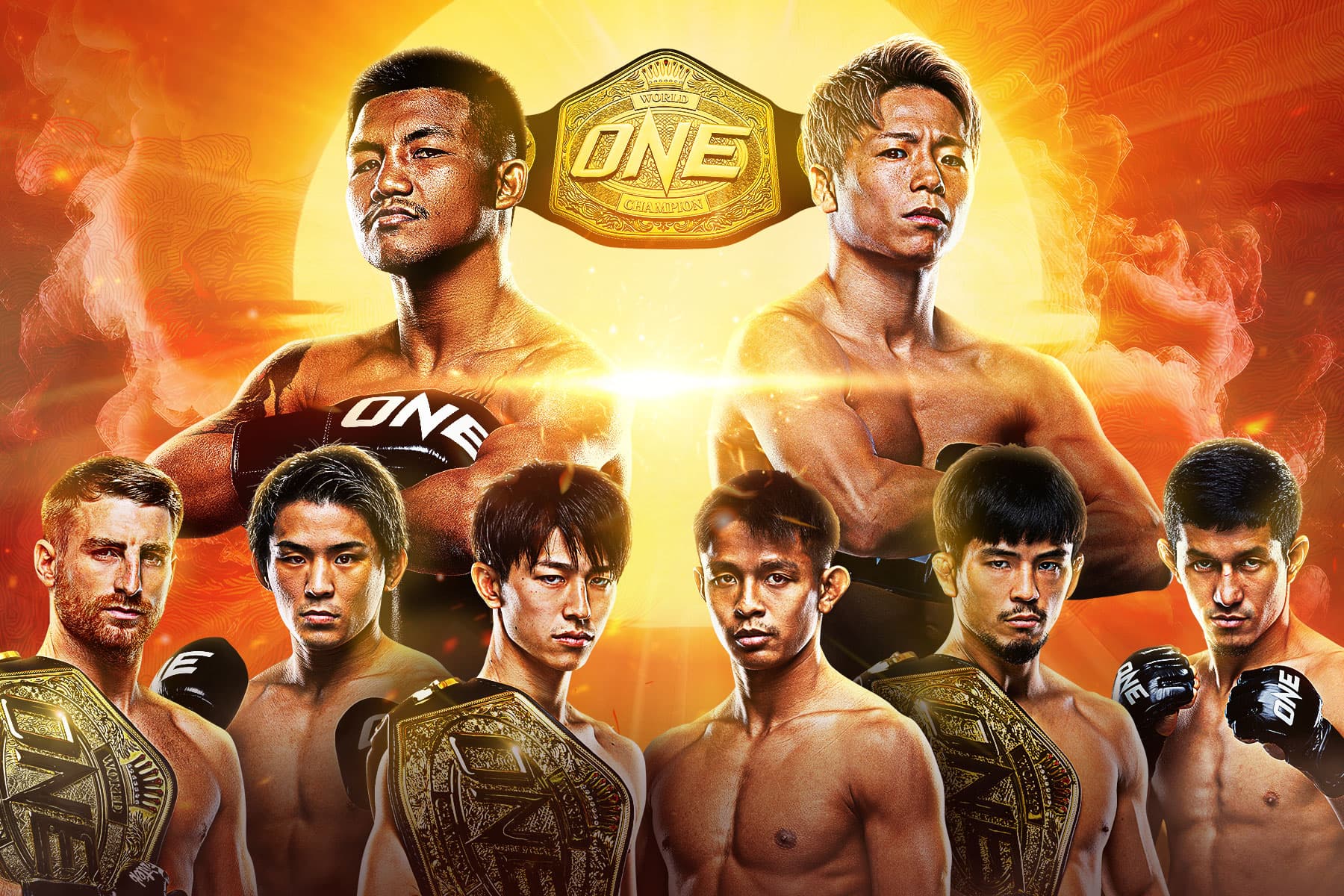 ONE SAMURAI 1 event poster