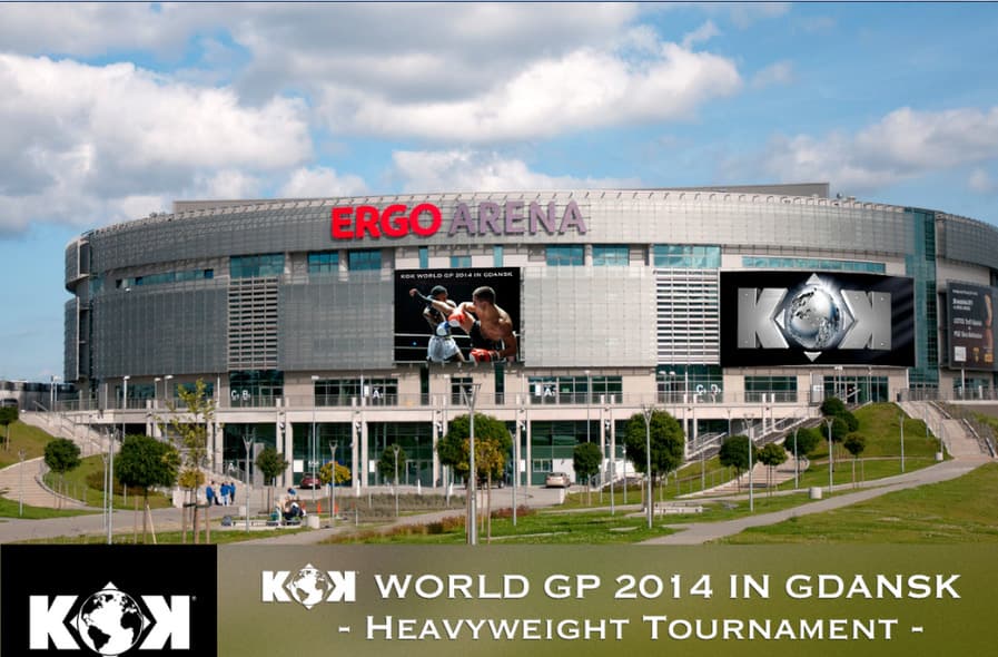 KOK WORLD GP 2014 IN GDANSK – HEAVYWEIGHT Tournament event poster