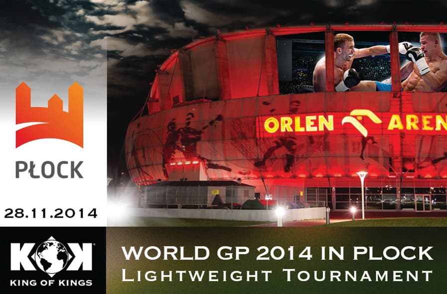 KOK WORLD GP  2014 IN PLOCK event poster