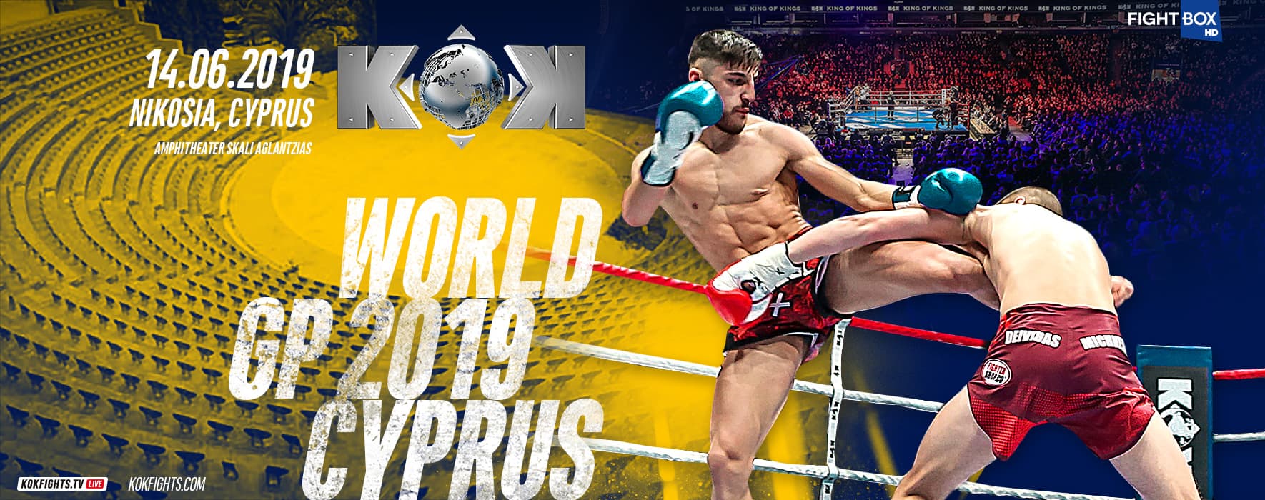 KOK’73 World GP in Cyprus 14.06.2019 event poster
