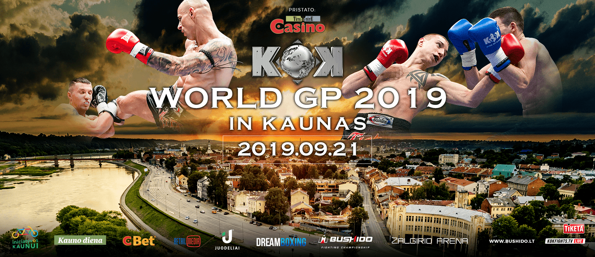 KOK’78 WORLD SERIES 2019 IN KAUNAS 21.09.2019 event poster