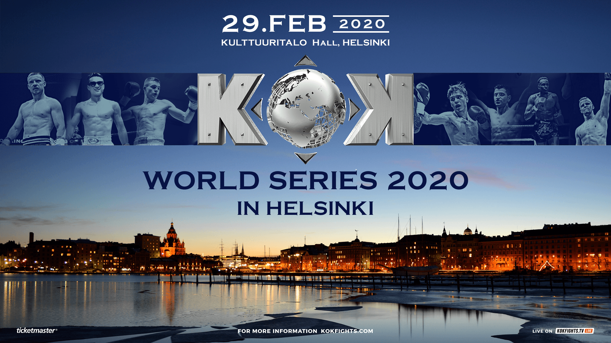KOK’83 World Series 2020 in Helsinki event poster