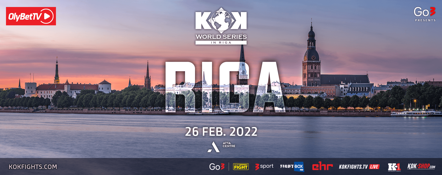 KOK Mega Series in Latvia event poster