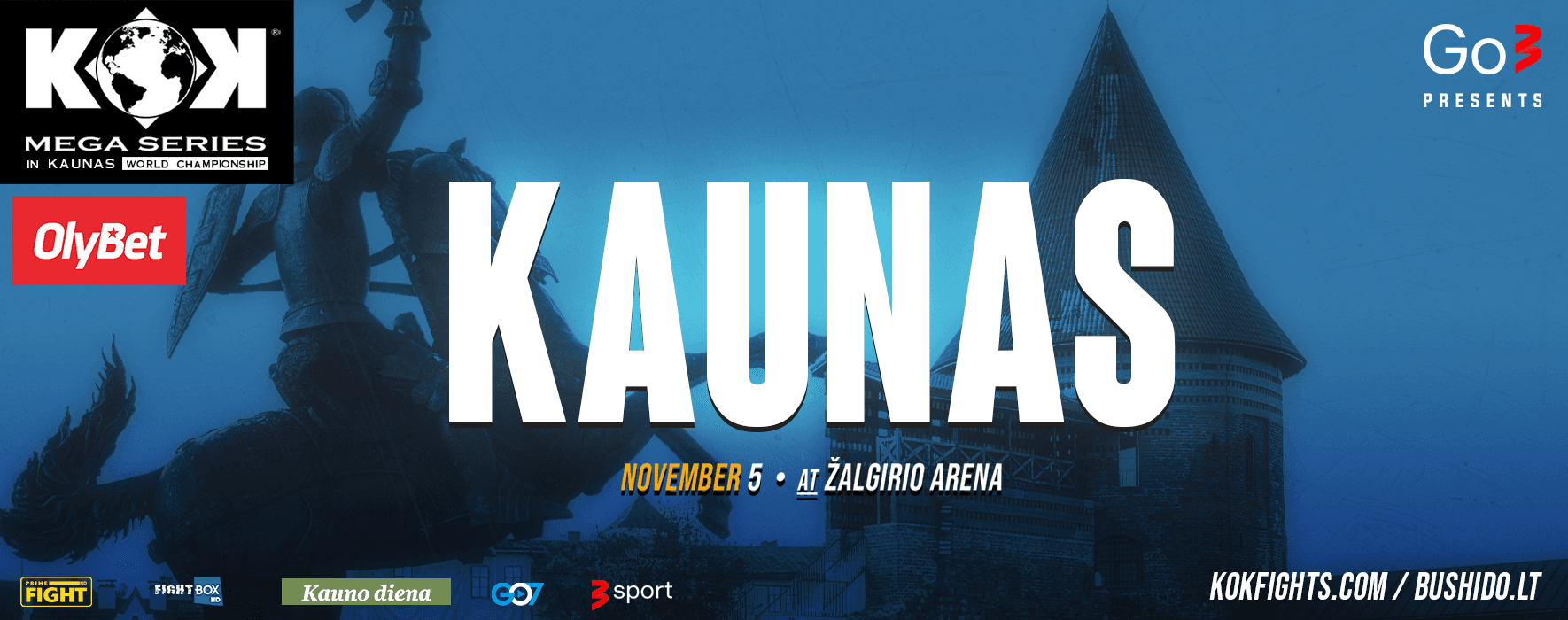 KOK World Series in Kaunas event poster
