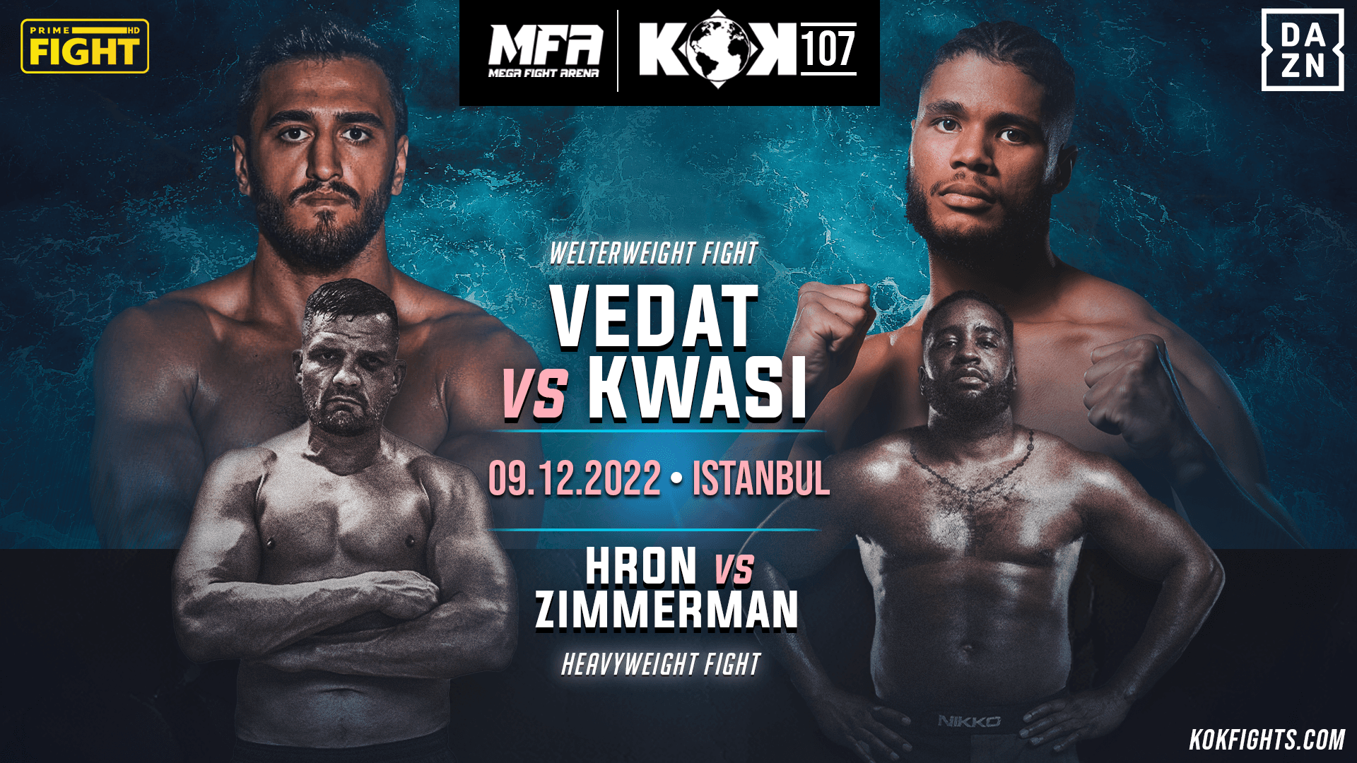 KOK’107 World series in Istanbul 2022 event poster