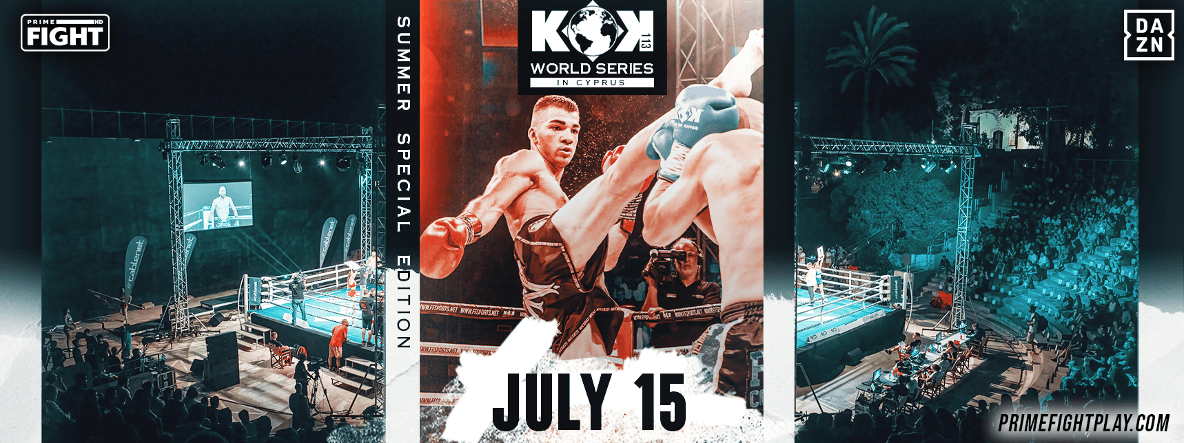 KOK’113 Mega Series in Cyprus event poster