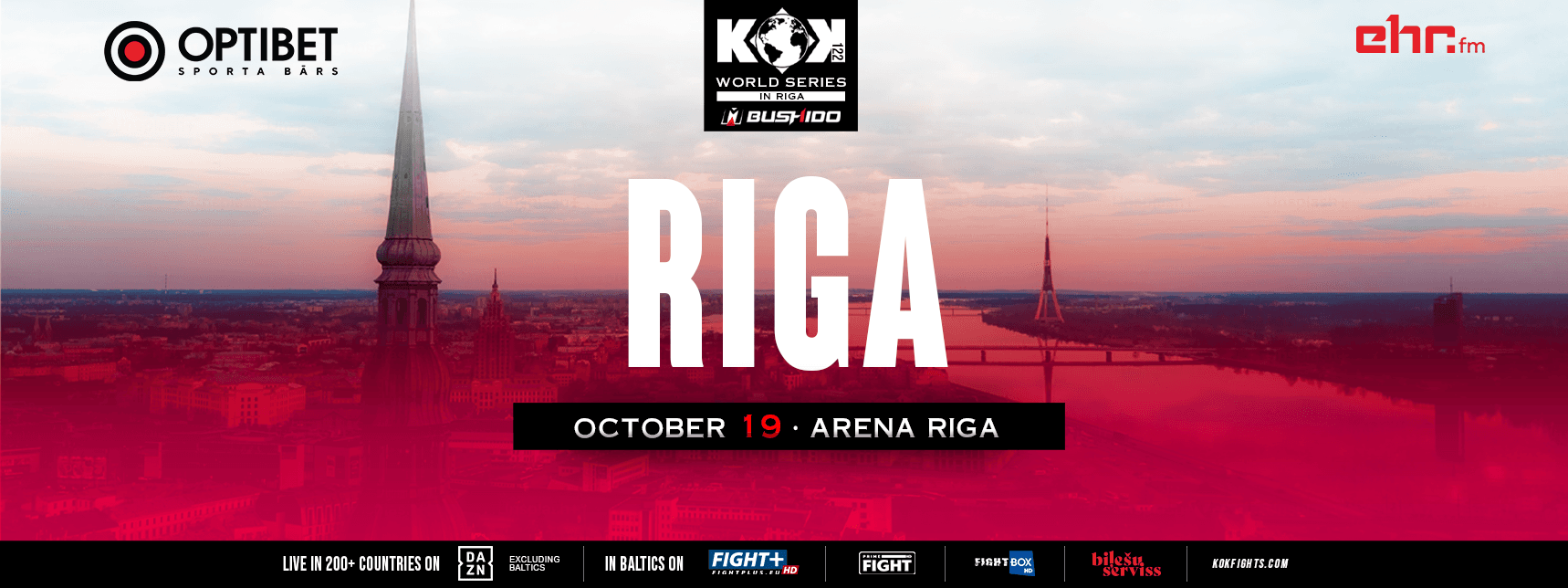 KOK’122 World Series in Riga event poster