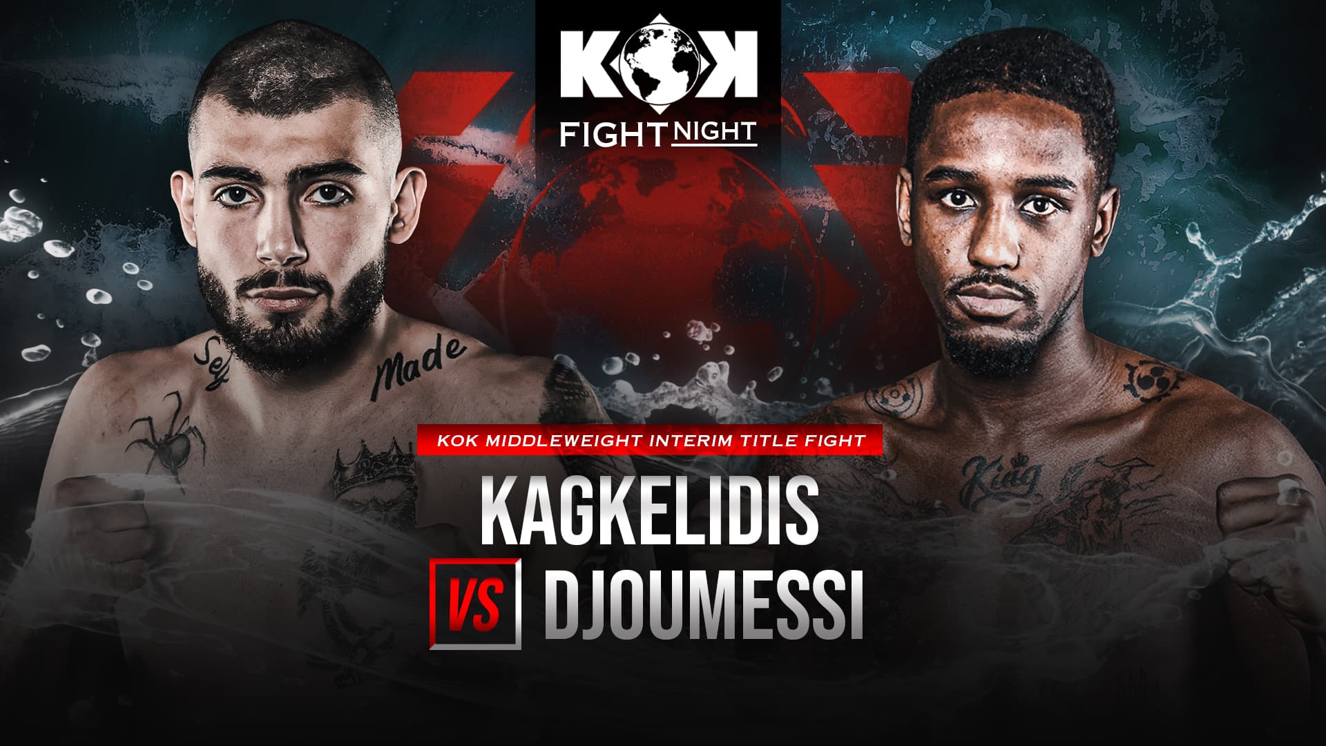 KOK Fight Night in Greece event poster